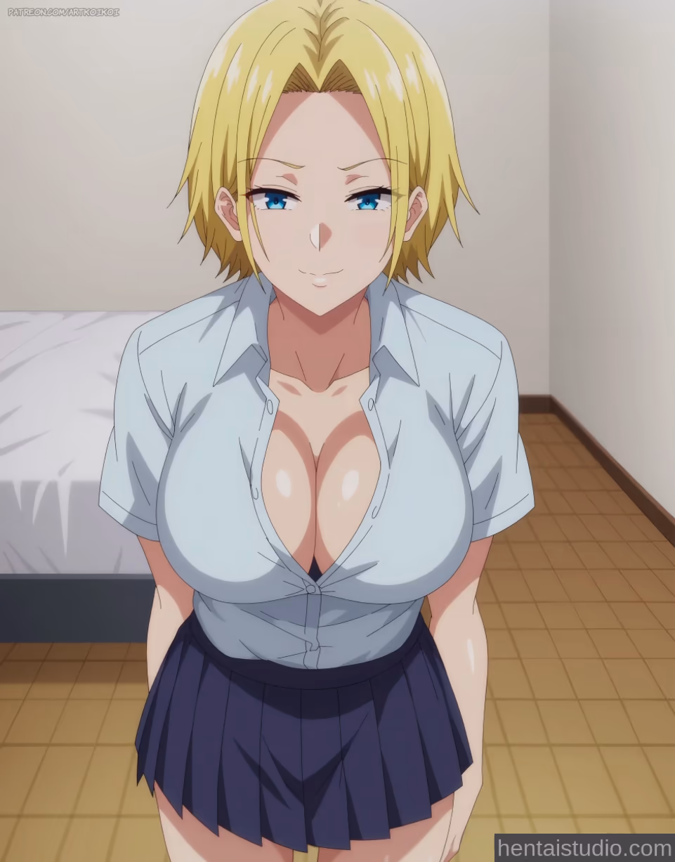 Reina Hamazaki from Imaizumi Brings All The Gyarus To His House — gallery preview